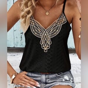 Embellished Tank Top